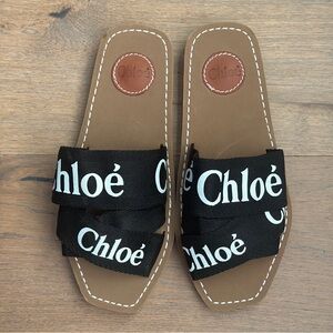 Chloe Woody Mule Sz 40/US 10